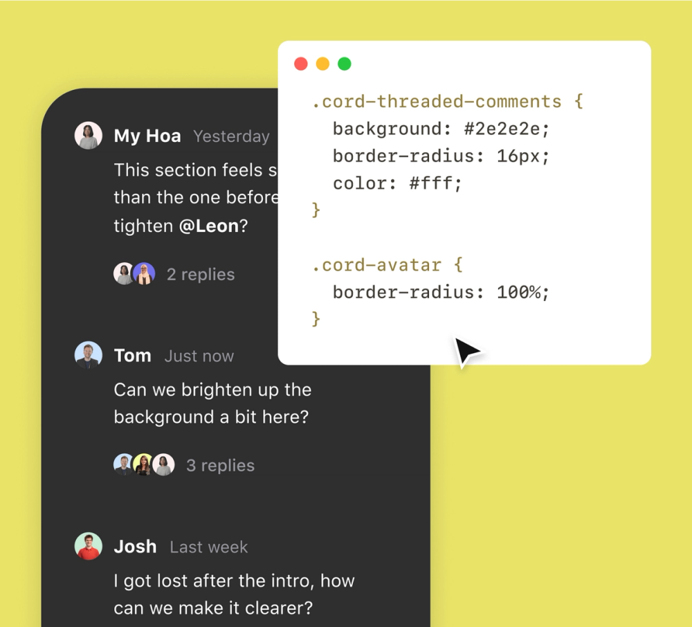 A code snippet shows how you can use CSS to customize the background, border, and color of UI elements.