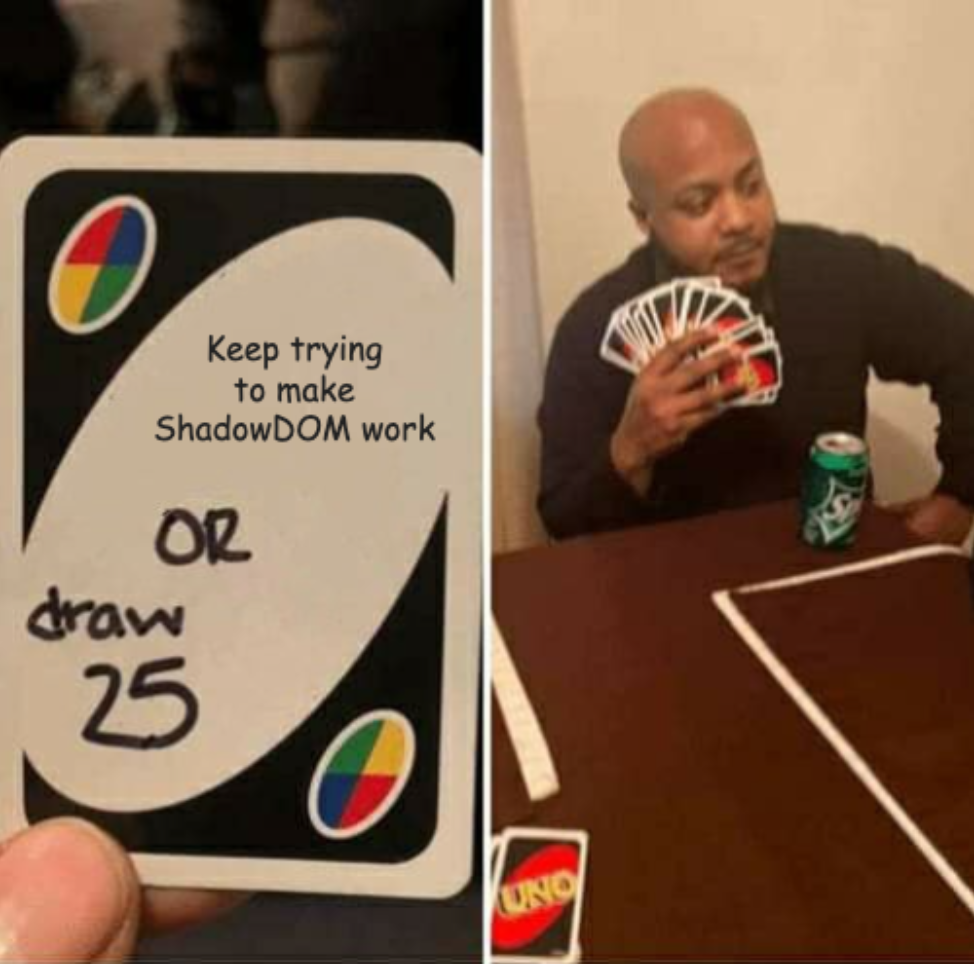 Man draws 25 in Uno