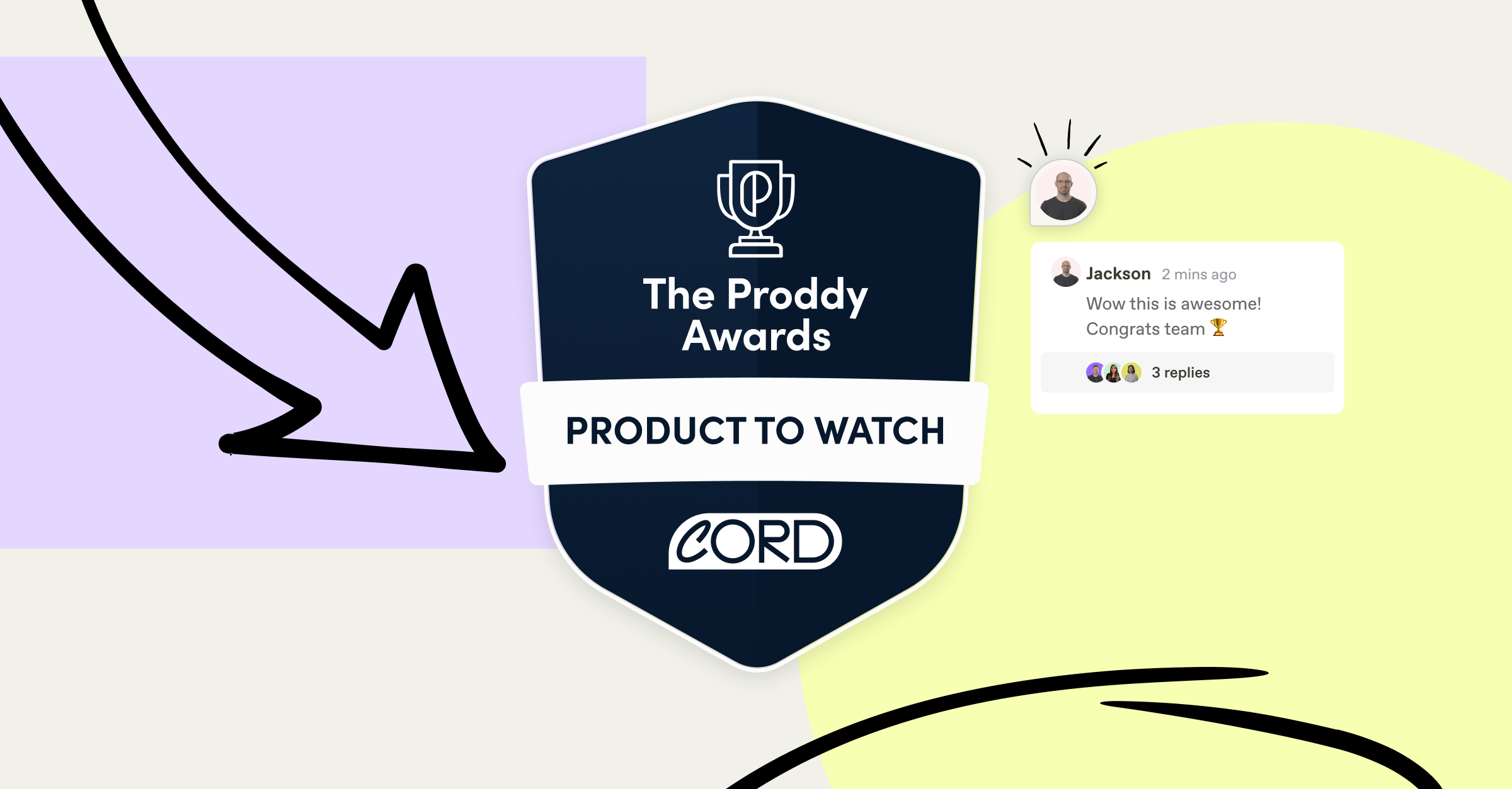 Blog cover showing Cord as winner of Product to Watch at the 2023 Proddy Awards